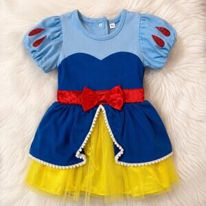 NWT Ghnatygren Baby Snow White Princess Costume Dress Size 70 6-12M